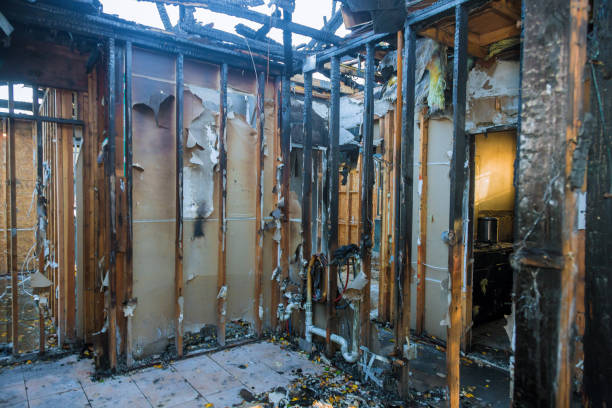 Professional Fire Damage Repair technician working in Minneapolis, MN